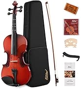 Eastar EVA-1 バイオリン スプルース&メイプル 初心者入門セット Amazon | Eastar EVA-1 バイオリン スプルース&メイプル 初心者