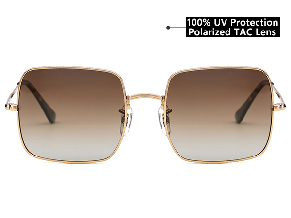 sumyです。 Amazon.com: LIKSMU Square Sunglasses for Women Men Polarized