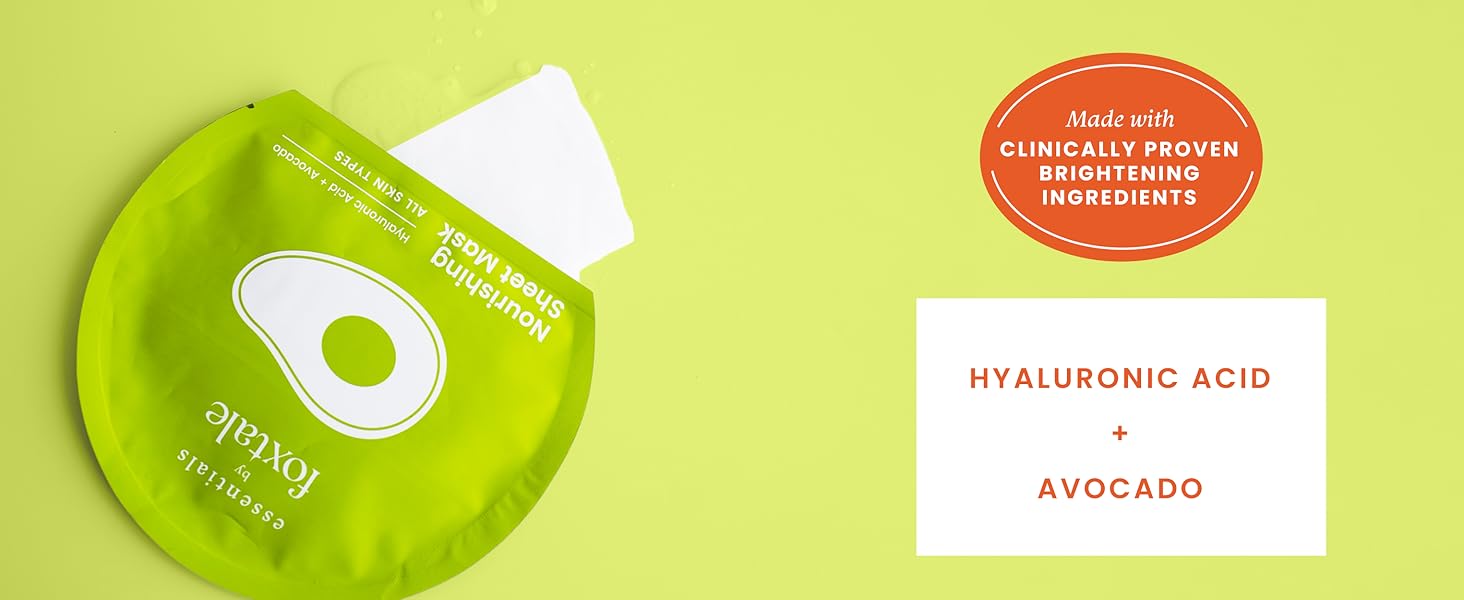 Foxtale Essentials Sheet Masks Trio