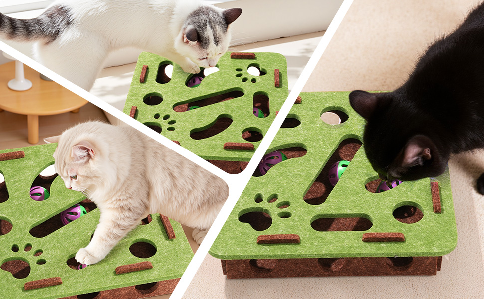 Interactive Cat Toys Felt