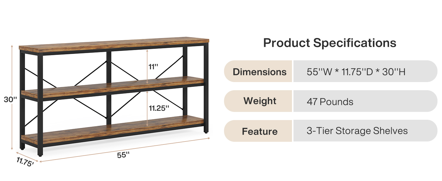 TRIBESIGNS CONSOLE TABLE