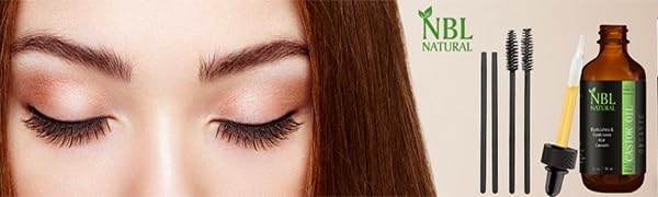 nbl natural castor oil serum for eyelash