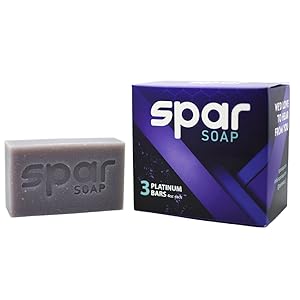 Spar Soap Platinum Bar 3 Pack