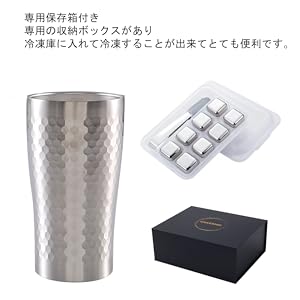 Amazon | アイスキューブ 真空断熱タンブラー 350ml ウイスキー