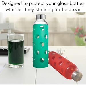 Brieftons Silicone Sleeves 6 pack