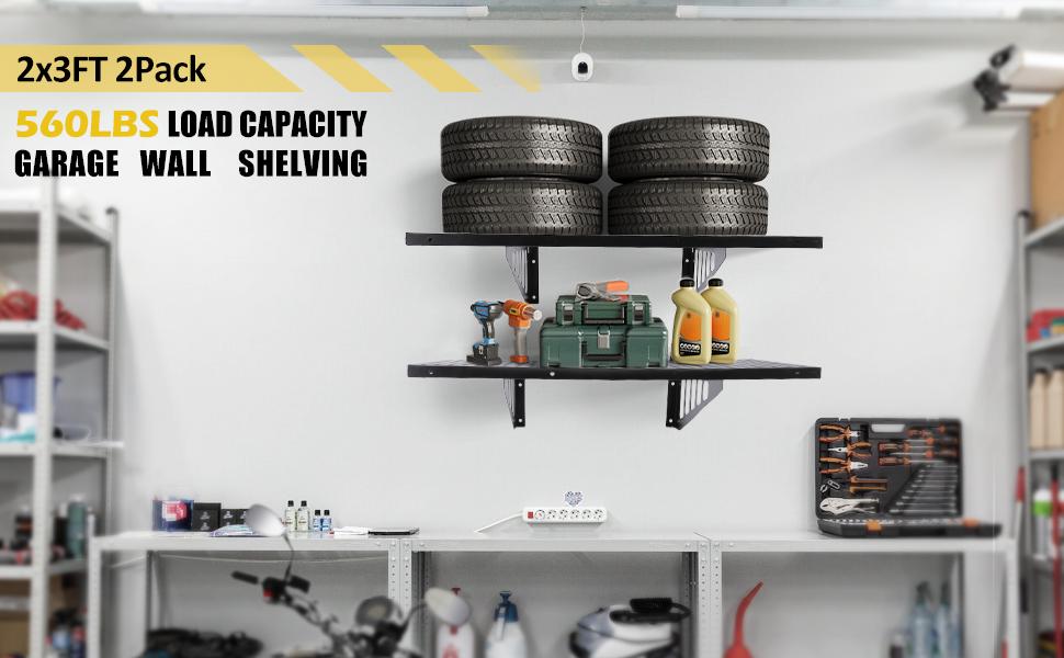 Garage Wall Shelving
