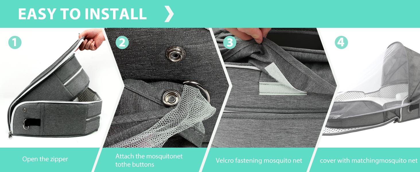 in bed bassinet for baby