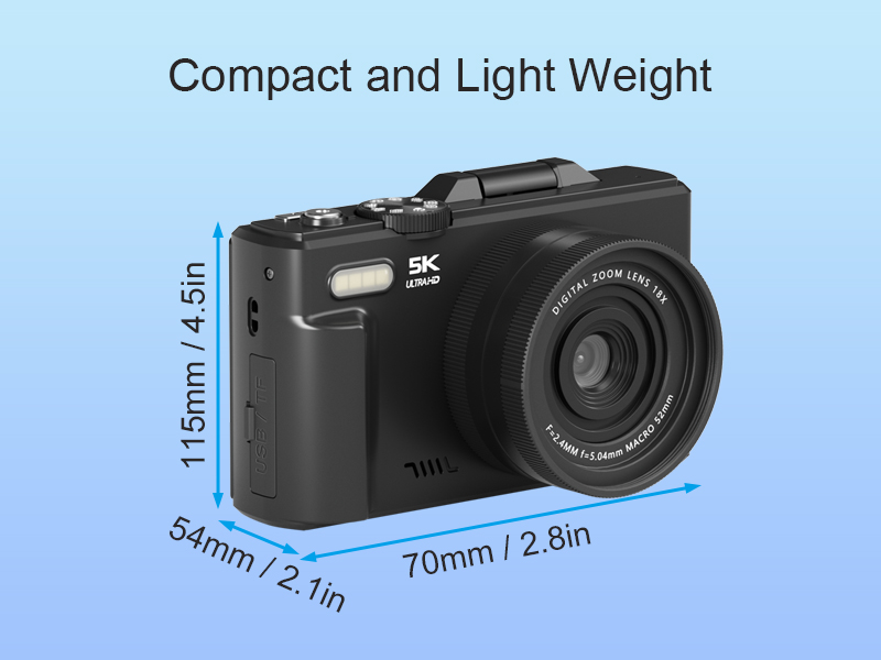 lenofocus 5k digital camera for photography