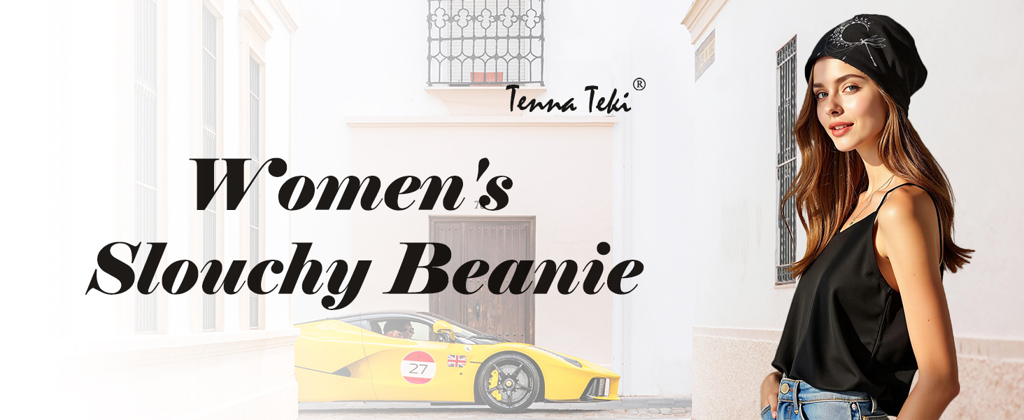 women slouchy beanie