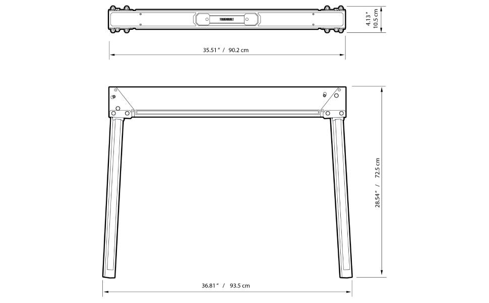 toughbuilt, tough built, construction, sawhorse