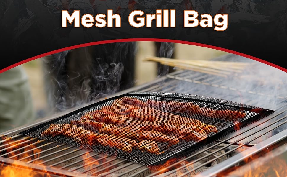 grill gadgets grill mesh grill supplies, gmg grill accessories mens grilling accessories grill bag 