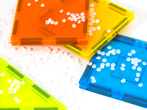 Blocs magnétiques jouets Mentessori de construction pour enfants- Xinaida 10 1