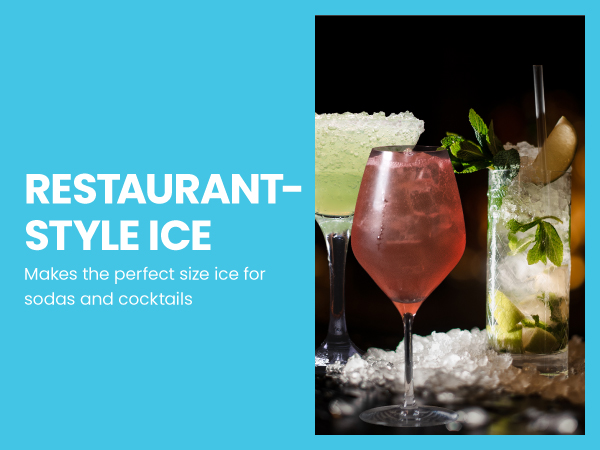 Restaurant-Style Ice