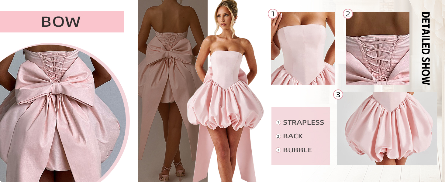 Satin Homecoming Dress