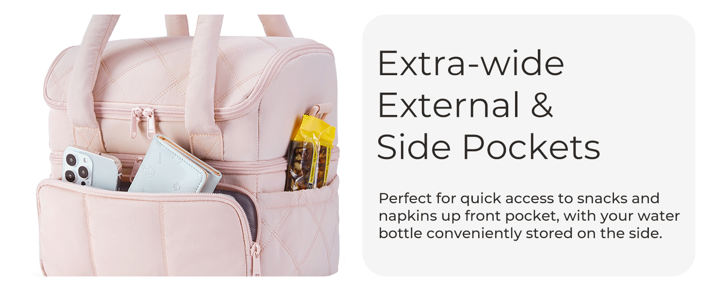 Double Deck Insulated Lunch Box