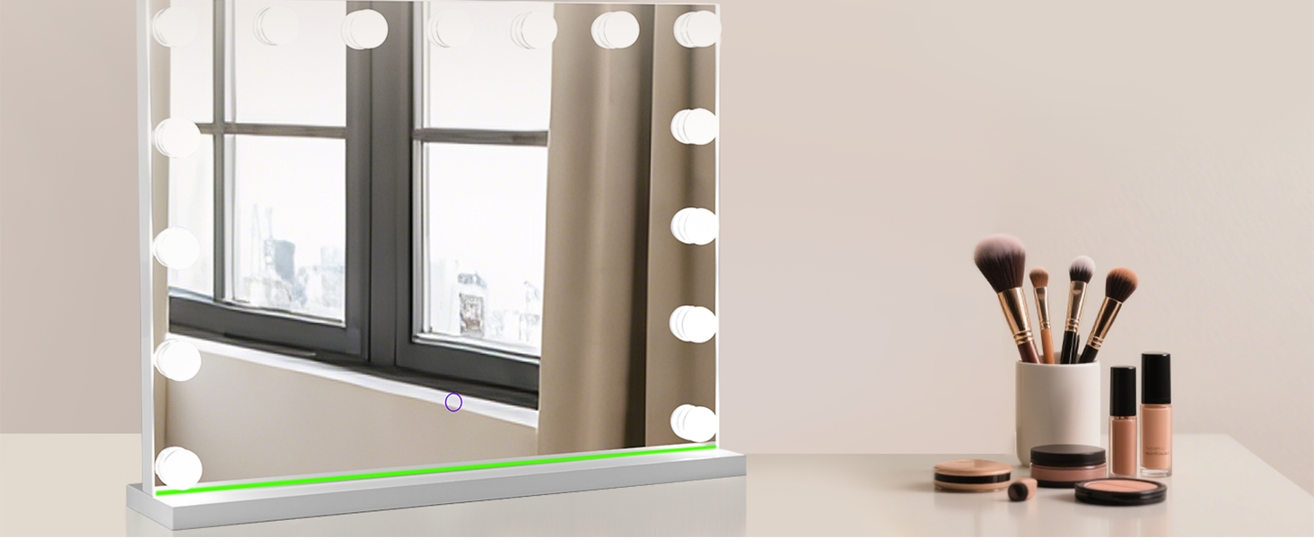 makeup mirror with bulbs