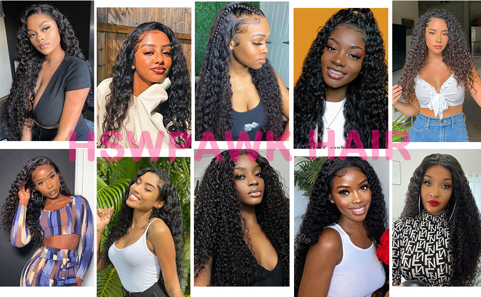 Lace Frontal Wigs Human Hair with Baby Hair Pre Plucked Natural Hairline