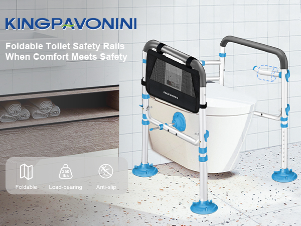 ❋KING U88❋ Amazon.com: KingPavonini Toilet Safety Rail (350 LB