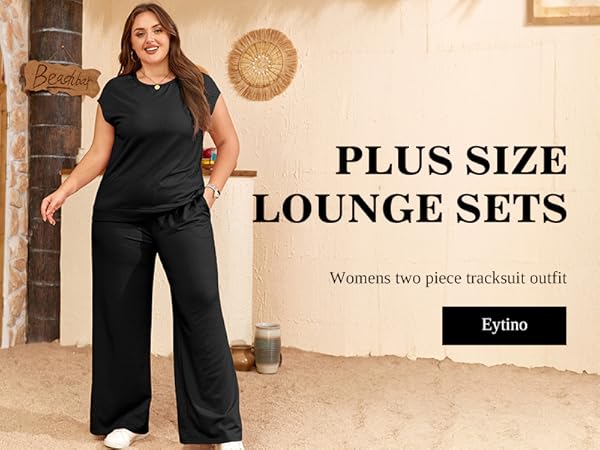Amazon.com: Eytino Plus Size Tracksuits for Women Casual