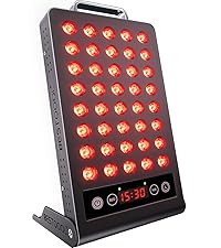 bestqool red light therapy device, portable near infrared light therapy for body and skin