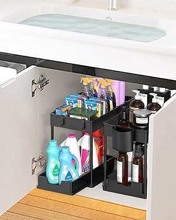 under sink storage