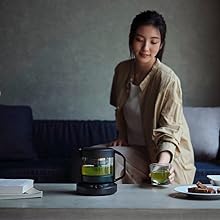 値下げ　teplo 【 AI搭載 全自動ティーポット/急須】 teplo ティーポット 全自動 AI搭載 ティーストレーナー 急須 日本茶