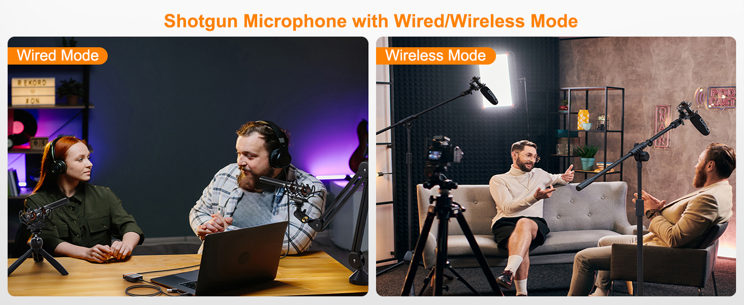 Wired/Wireless Dual Modes