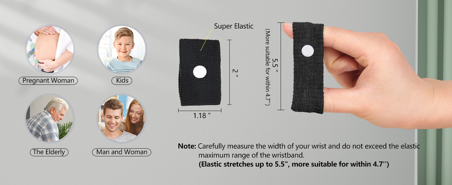Cozyhealth Motion Sickness Wristband, AntiNausea