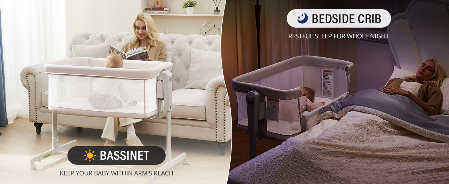 baby bedside bassinet
