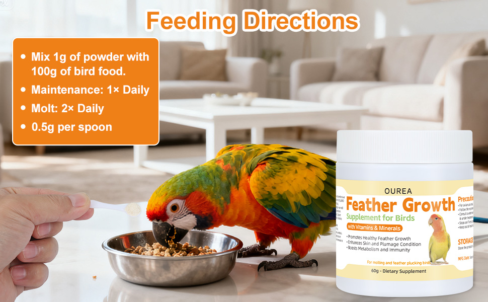 best bird feather regrowth formula