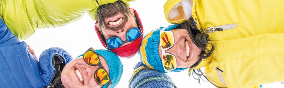 家族や友達と冬の楽しみをお楽しみください