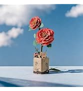 Amazon.com: ROBOTIME Forever Flowers Bouquet, Wooden Flower
