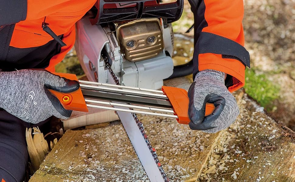 COSY GARDEN TOOLS 2 in 1 Chainsaw Sharpener for Stihl 3/8