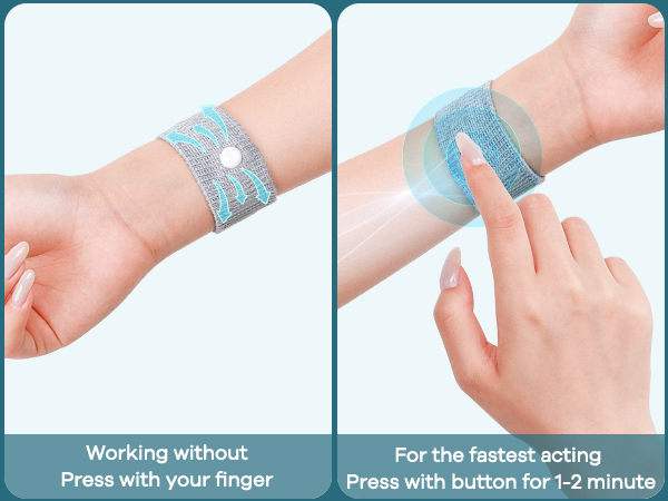 Seasickness Wristband for Kids Motion Sickness Bands for Adults and Kids
