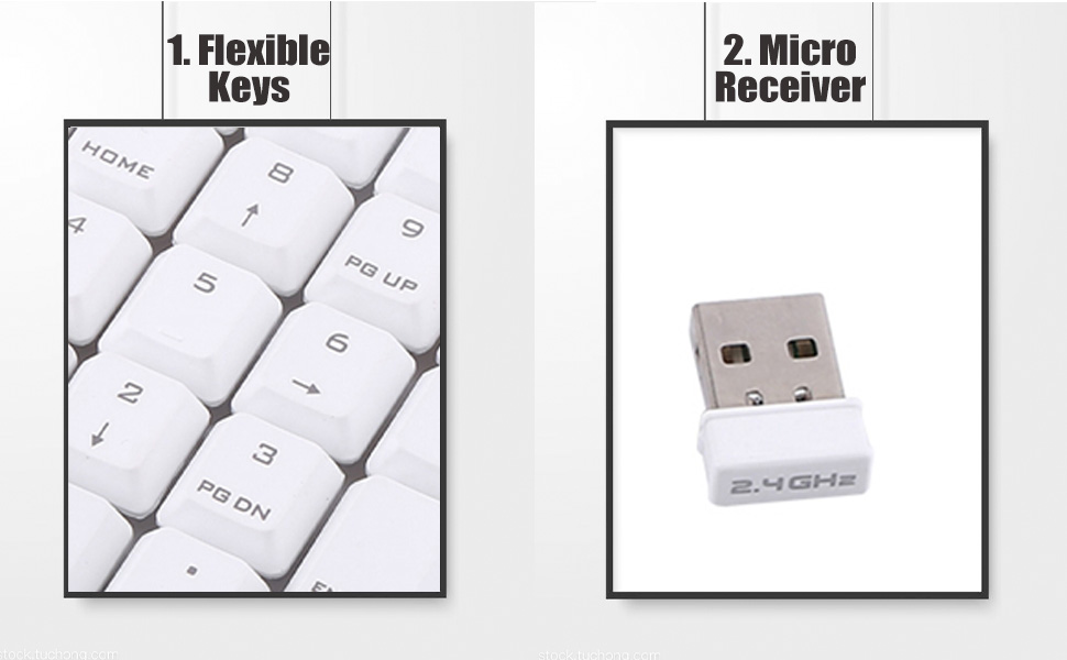 Number Pad, USB Numeric Keypad,18 Key Mini Portable Data Entry Number