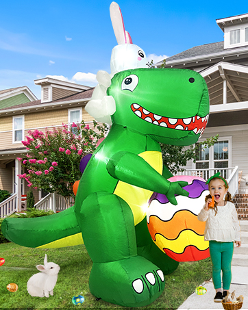 dinosaur inflatables blow up