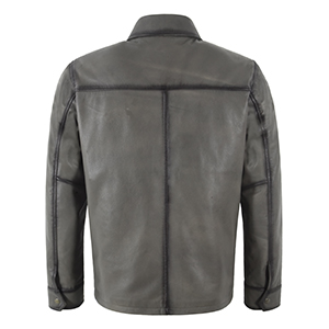 ジャケット・アウター  Long Gillet Charcoal Grey Lightweight down biker jacket - STREET GREY | Colmar