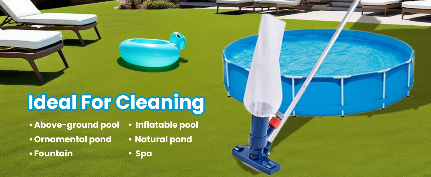 Spa Jet Vacuum Cleaner For Inflatable Pool and Fountain