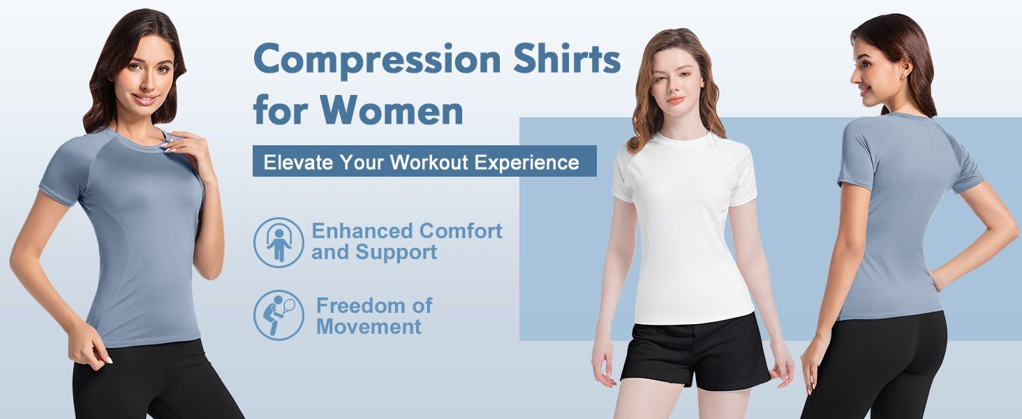 compression shirts woman gym shirts woman workout shirts women