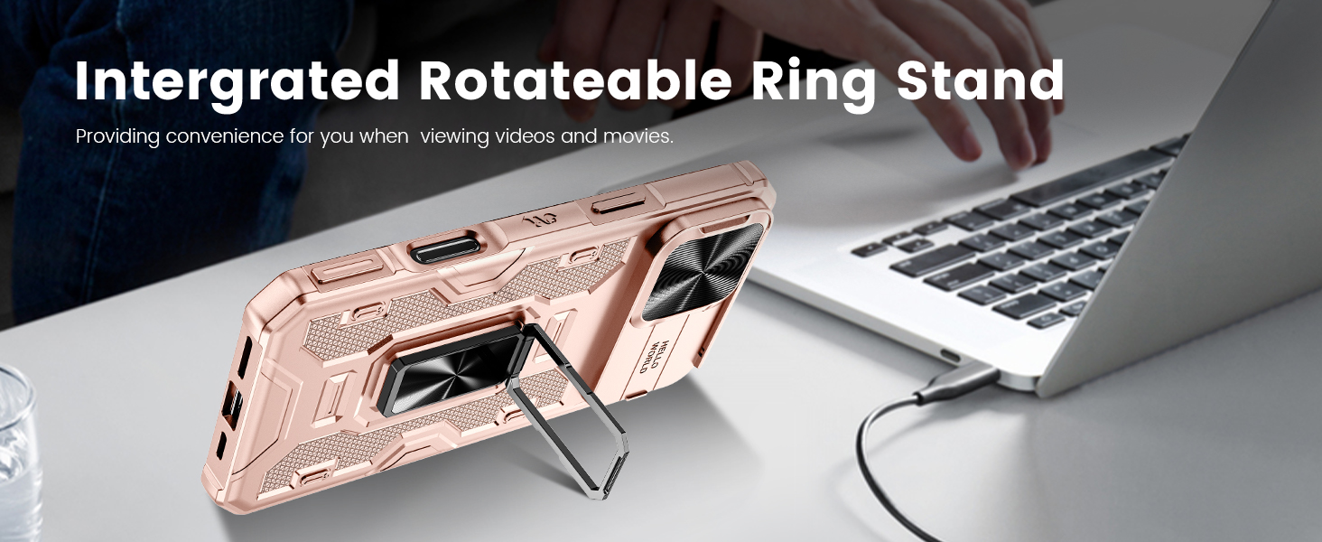 VEGO for iPhone 16 Pro Max Case with Belt Clip Holster