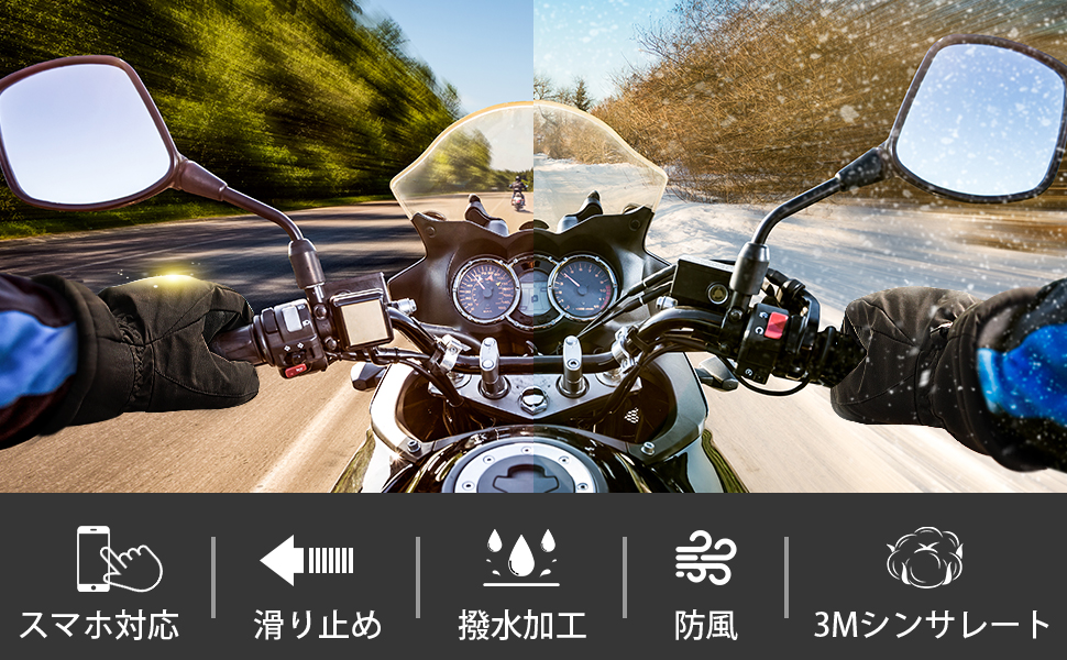 メール便対応 メンズ Thinsulate シンサレート ミトン 手袋 アクティブ 防寒 ゴルフ 自転車 バイク アウトドア 通勤 通学