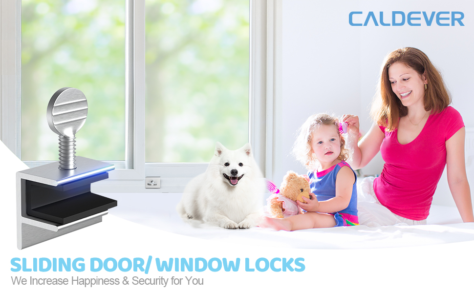 Sliding Door Window Lock Security