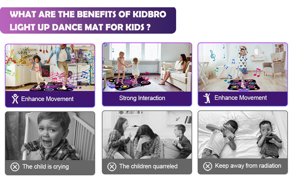 Dance Mat,Light Up Dance Mat for Kids,Dance Pad for