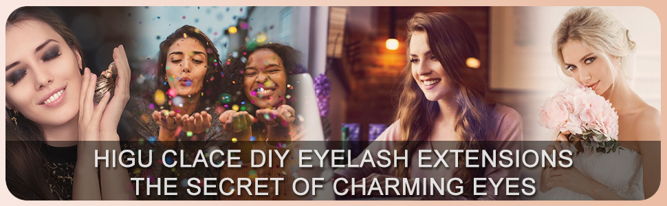 Individual Lashes Clusters