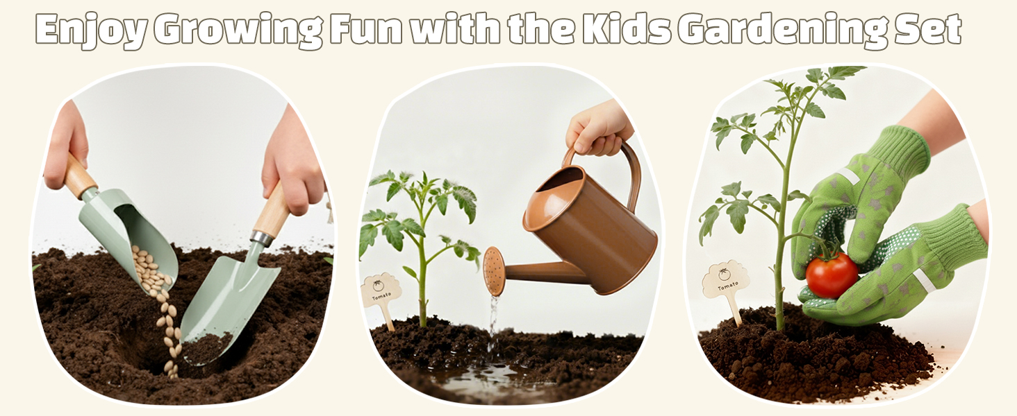 kids gardening set