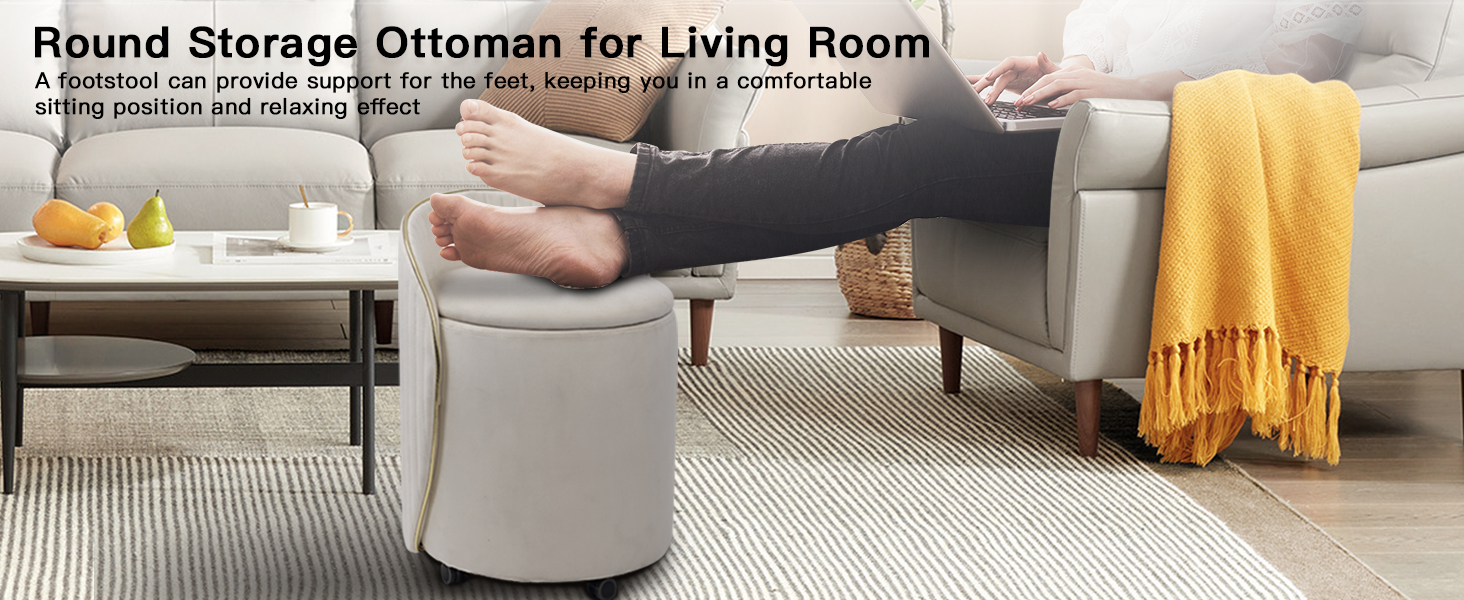 footrest ottoman