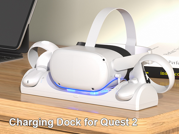Amazon.com: VR Charging Dock for Met-a Quest 2, TanReginal