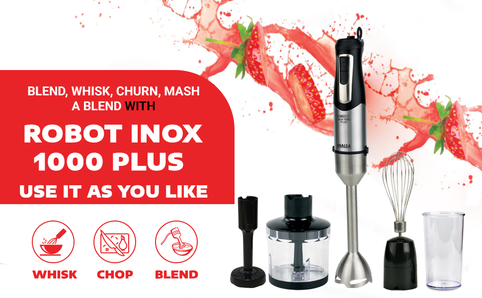 Buy Inalsa Food Processor Easy Prep800Watt with Processing Bowl & 7