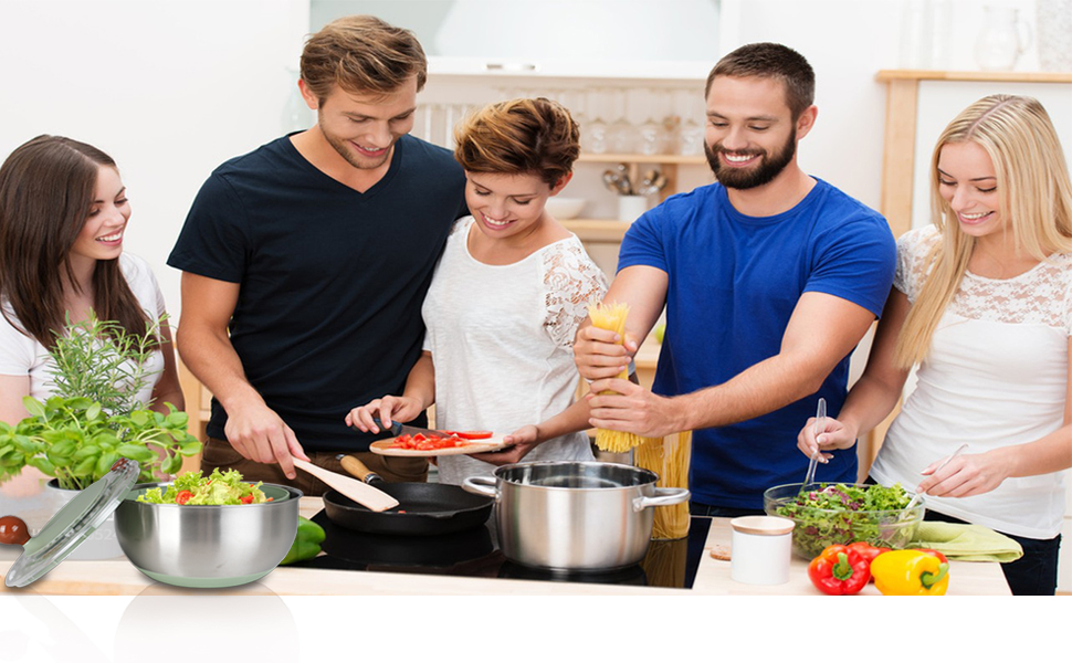5.3Qt Stainless Steel Salad Spinner