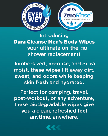Duracleanse Men's Wipes